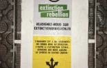 Affiches Extinction Rebellion