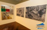 Exposition photo documentaire et peinture abstraite villa Région