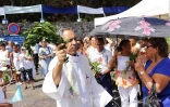Fête de la pêche à la Possession - Procession religieuse 