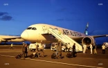 avion boeing 787 air austral présentation évacuations sanitaires aéroport roland garros