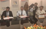 Signature du PST au Port