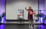 meetinf de Marine Le Pen