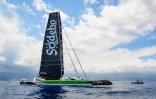 Territoire de l'Ouest : le Sodebo Ultim 3 est arrivé au port de Saint-Gilles