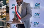 Saint-Pierre : ose de la première pierre du béguinage seniors de Grands Bois