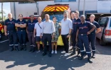 Débrayage des pompiers de Saint-Paul