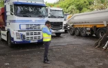 Manifestation transporteurs lundi 13 mars 2017 