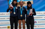 Oriane Bertone championne du monde de bloc