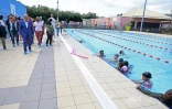 inauguration de la piscine de sainte suzanne 