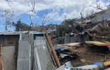cyclone Chido Mayotte  Kaweni 