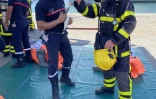 Exercice de formation aux risques chimiques pour le SDIS 974 et les sapeurs-pompiers
