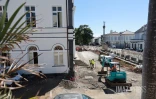 point étape travaux de rénovation de ancien hotel de ville de saint-denis 