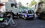 les transporteurs manifestent devant la région