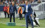 Le nouvel entraîneur de Saint-Etienne Claude Puel pendant la rencontre contre Bordeaux, le 20 octobre 2019 au stade Matmut Atlantique