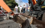travaux RN1 la Possession