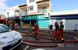 Le Port : une trottinette électrique prend feu, un magasin de vélo victime d'un incendie