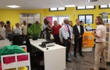 Inauguration de la médiathèque Michel Adélaide