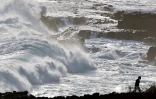 forte houle sur la cote ouest