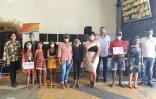 Le Port : remise d'ordinateurs à 100 familles en situation de fracture numérique