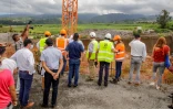 Un réservoir de 20 000 m3 en cours de construction