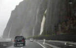 Les cascades sur la route du littoral