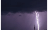 Éclairs et orages sur le nord de l'île : les images de Nicolas Bénard