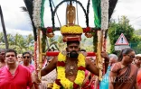 Cavadee : les fidèles célèbrent le dieu tamoul Muruga à Saint-Paul