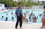 inauguration de la piscine du moufia 
