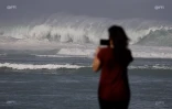 La houle se déchaîne sur le littoral jeudi 19 avril