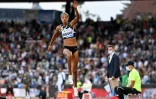 La Vénézuélienne Yulimar Rojas est la reine du triple saut au "Weltklasse" de Zurich, le 9 septembre 2021 