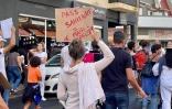 Manifestation à Saint-Pierre : quelques dizaines de personnes rassemblées 
