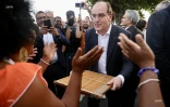 saint-pierre visite terre sainte jean castex campagne présidentielle 2022 emmanuel macron