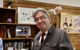 Huguette Bello et Jean-Luc Mélenchon
