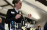 Chloé Laroche, lauréate de l'édition 2019 du concours du meilleur élève sommelier, à Tain L'Hermitage, le 24 mai 2019