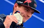 Le Néerlandais Max Verstappen (Red Bull), après avoir remporté la course sprint qualificative, le 23 avril 2022 sur le circuit d'Imola, partira en pole position pour le Grand Prix d'Emilie-Romagne de Formule 1 