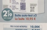 Les auto-tests sont désormais disponibles en grande surface
