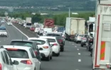 bouchons accident savanna quatre voies direction saint denis