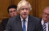 L'ancien chef de la diplomatie britannique Boris Johnson au Parlement, à Londres le 4 décembre 2018, lors d'un débat sur l'accord de Brexit