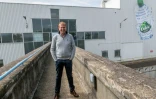 Jérôme Gros, directeur des usines Volvic, le 5 mai 2021 à Volvic