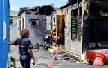 INCENDIE AU PORT OUEST