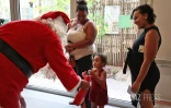 pere noel au chu sud avec la police nationale 