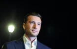 Le président du RN Jordan Bardella, lors d'un meeting pour les élections sénatoriales à La Seyne-sur-Mer, le 27 septembre 2026 dans le Var ( AFP / Thibaud MORITZ )