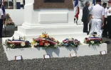 Commémoration morts pour la France cimetière des volontaires