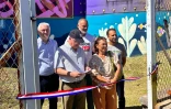 La Cinor inaugure un graffiti au réservoir du Colorado