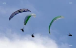 Un concours de parapente Master Accro se de?roule a? Saint-Leu ce dimanche. (Photo RB Imaz Press Re?union)