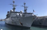 La frégate de surveillance le Floréal de retour au Port