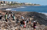 ramassage déchets après le cyclone 