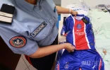 saisies de contrefaçons de maillots de football 