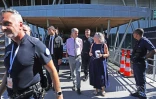Contrôle de police à l'aéroport Roland Garros