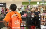 Grève Carrefour Sainte-Clotilde