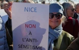 Mobilisation contre l'antisémitisme, à Nice, le 12 novembre 2023